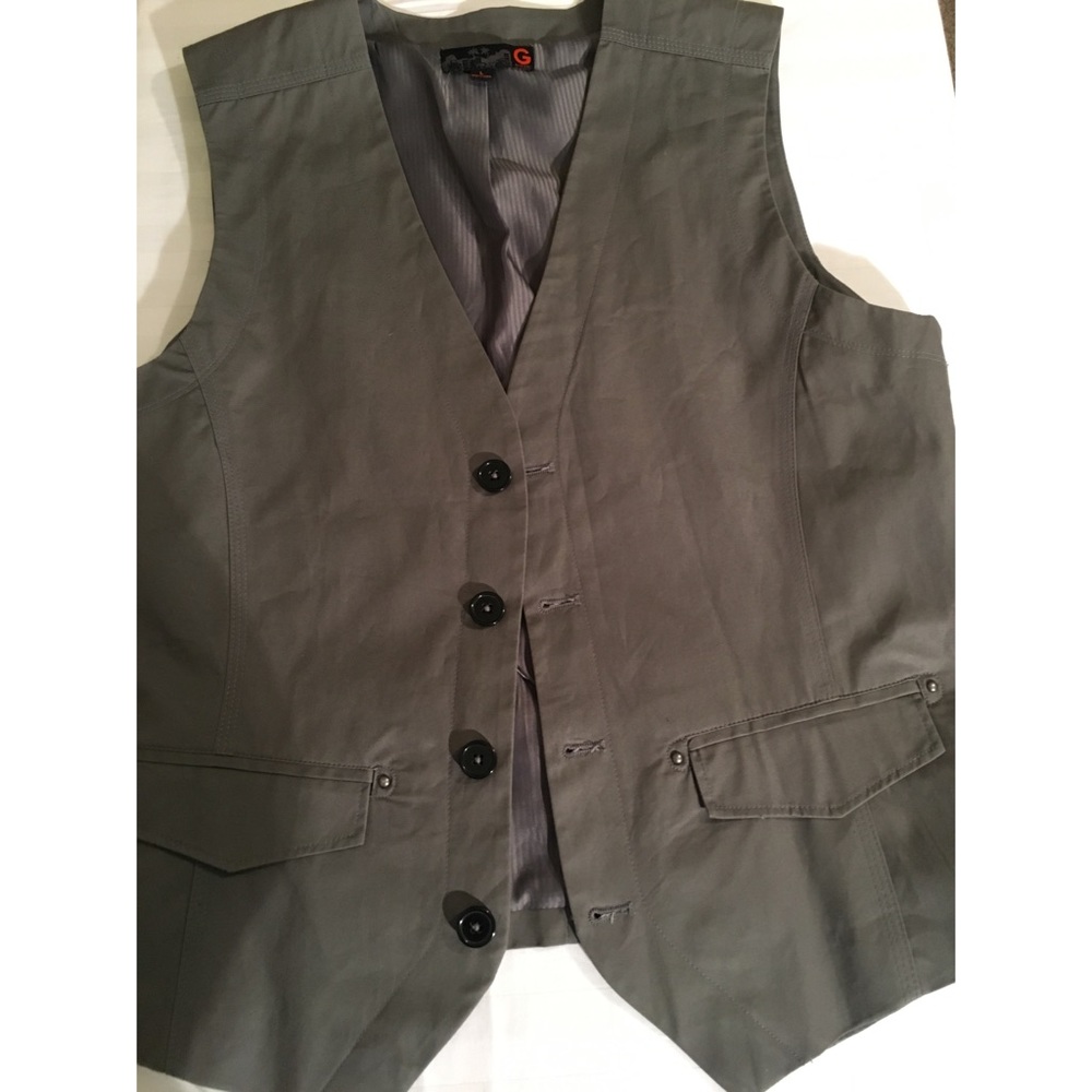 “G” By Guess Dark Grey Vest